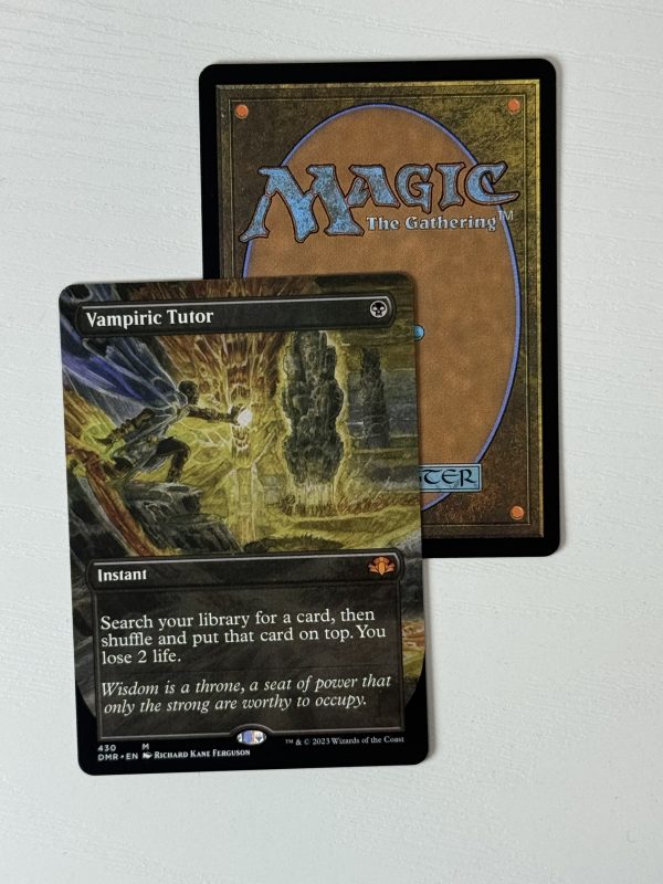 Vampiric Tutor Dominaria Remastered Borderless BX04