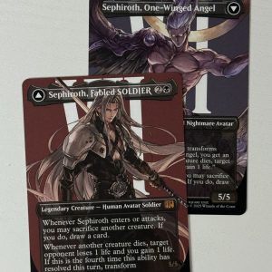 Sephiroth, Fabled SOLDIER 0382 Borderless BX04