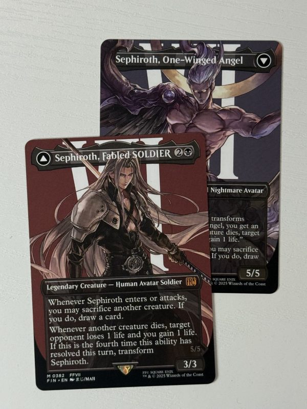 Sephiroth, Fabled SOLDIER 0382 Borderless BX04