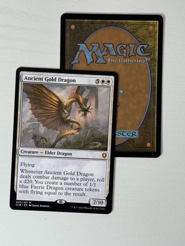 Ancient Gold Dragon BX04