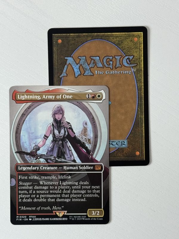 Lightning, Army of One Borderless BX04